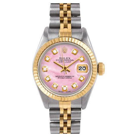 mother of pearl rolex women's